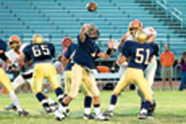 Football: DV freshman football 1 game away from perfect season